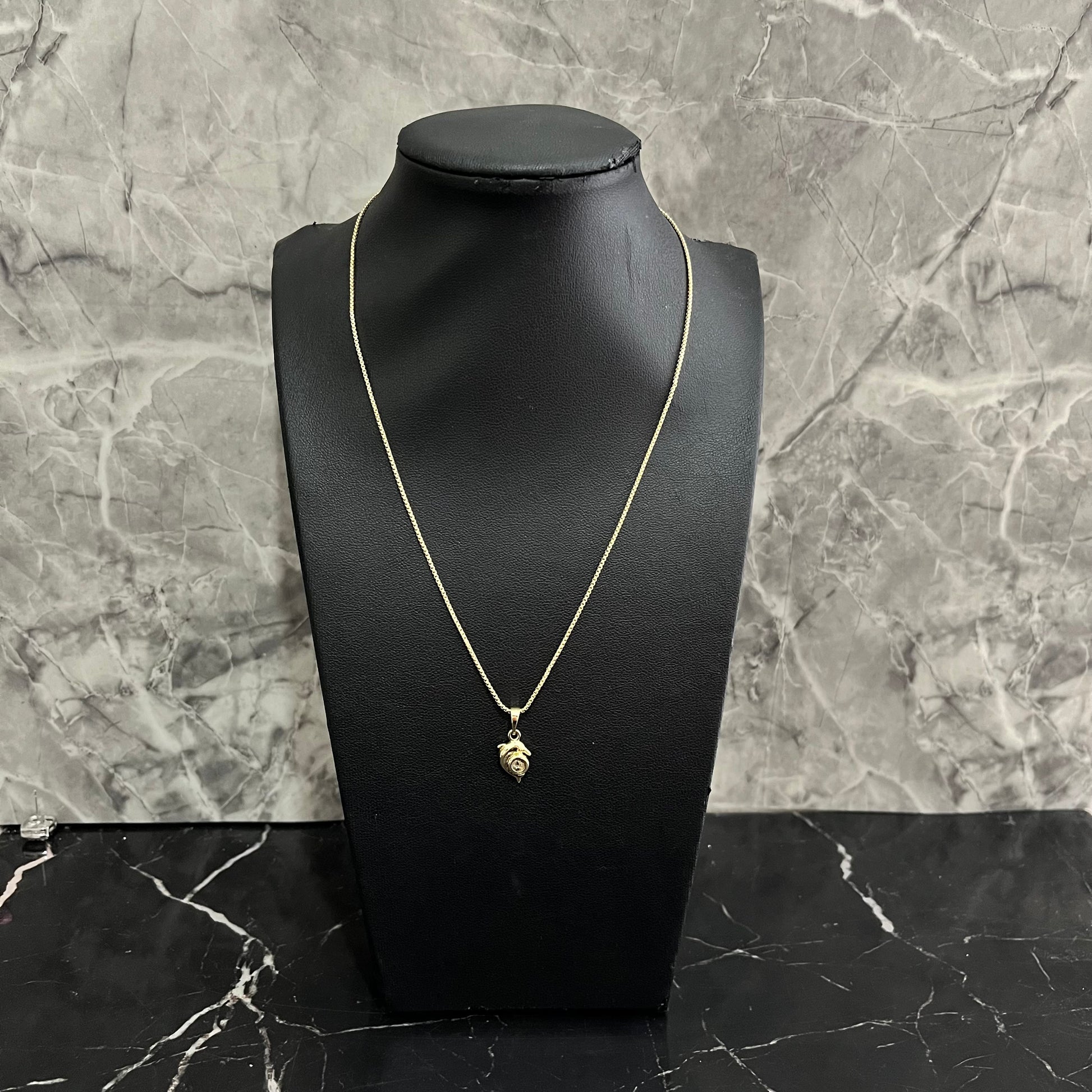 Cadena con Delfín