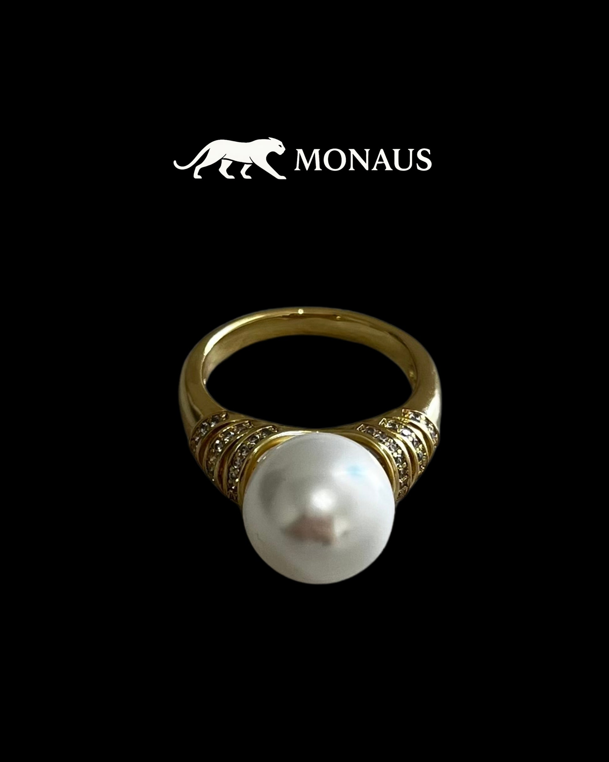 Anillo con perla