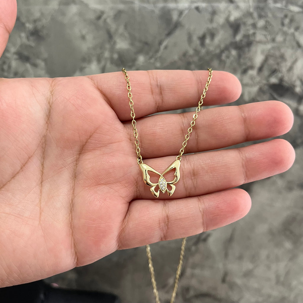 Cadena con mariposa