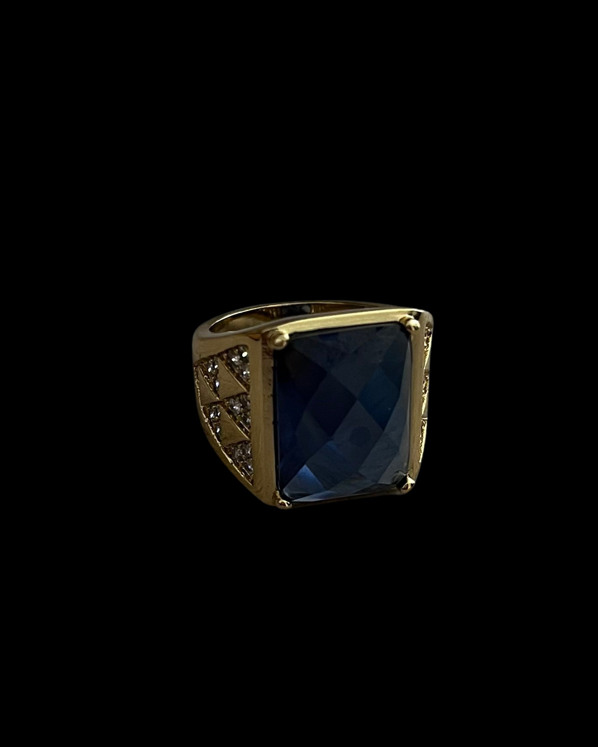 Anillo Perla Azul