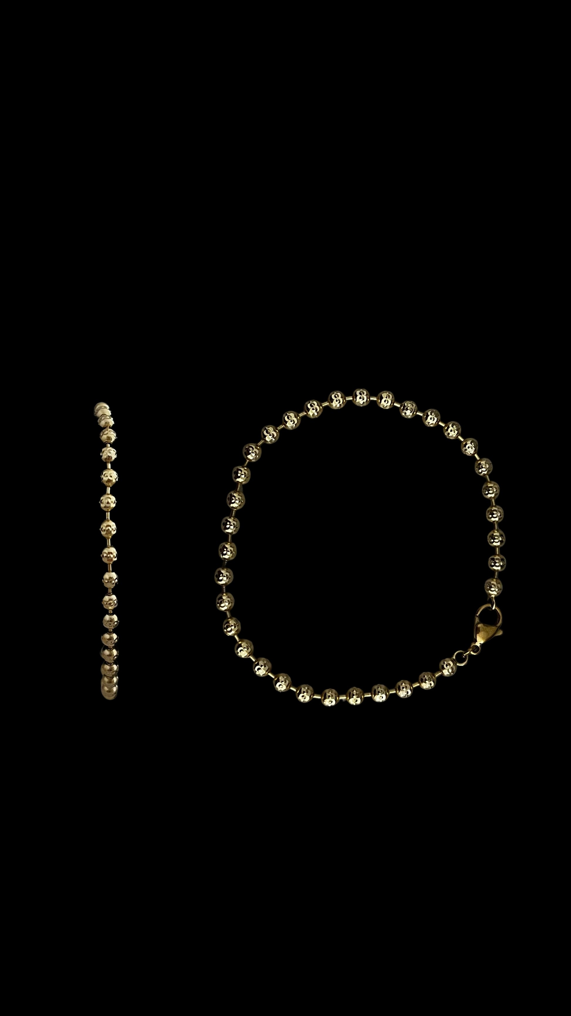 Pulsera balín gold