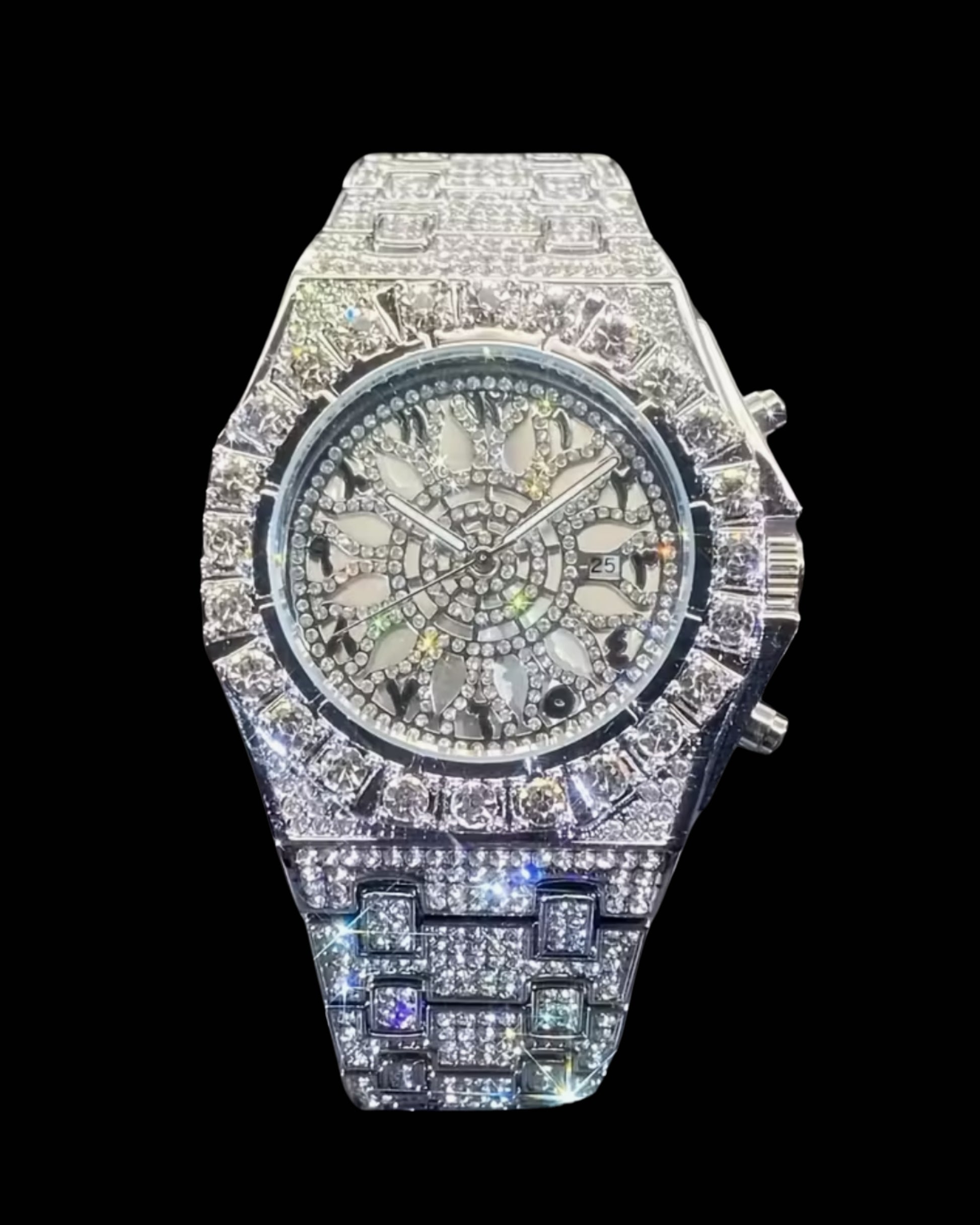 RELOJ DIAMANTADO