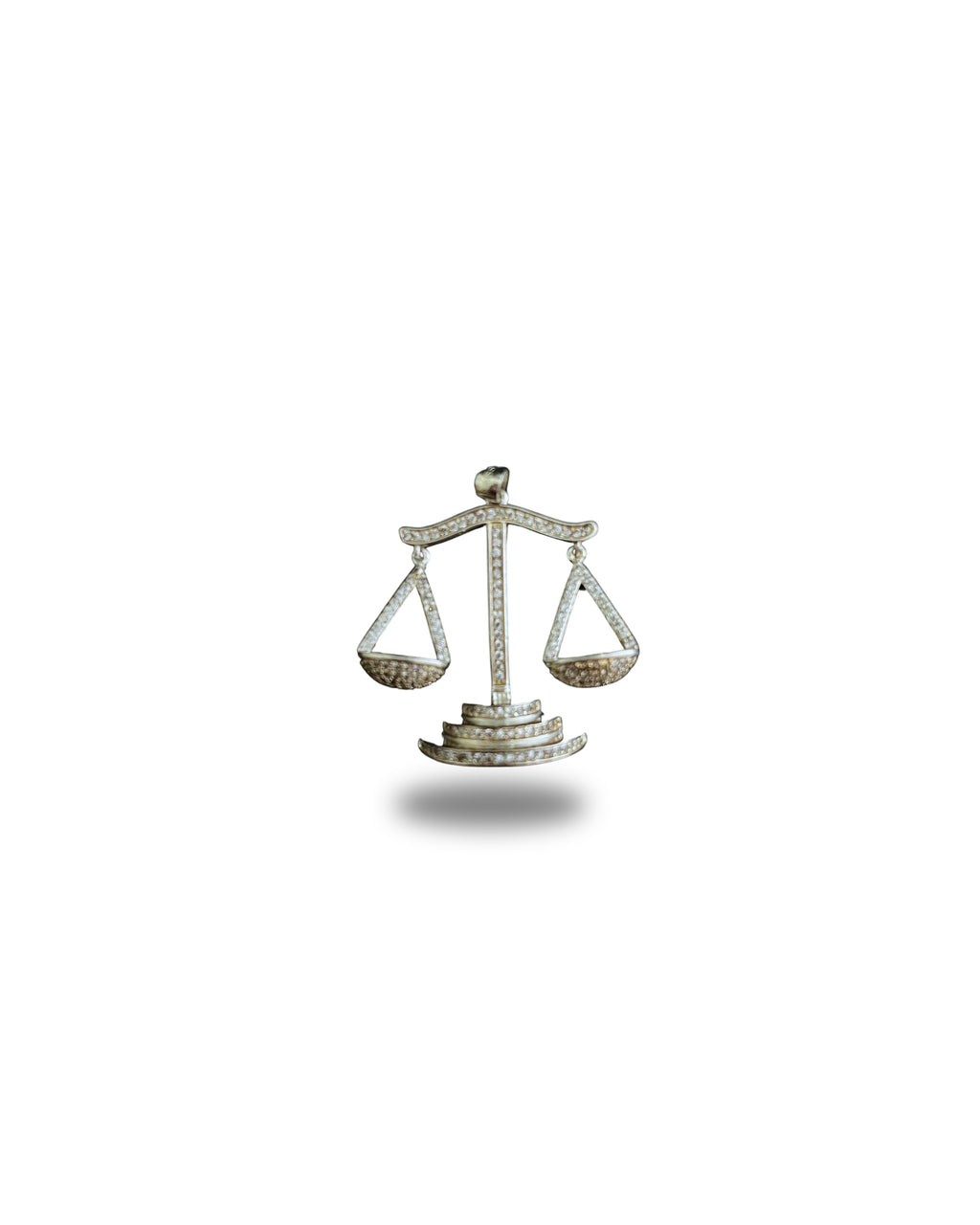 Dije Balanza de Justicia Plata