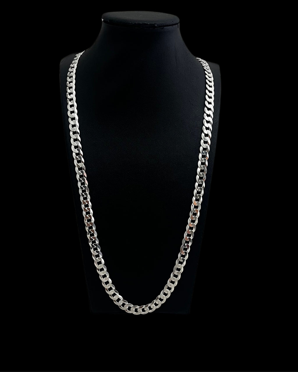 Cadena Cubana Lisa Plata