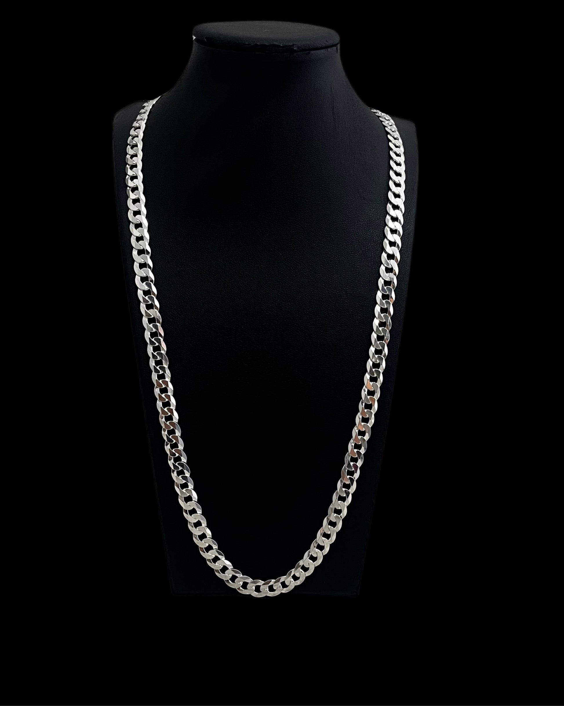 Cadena Cubana Lisa Plata