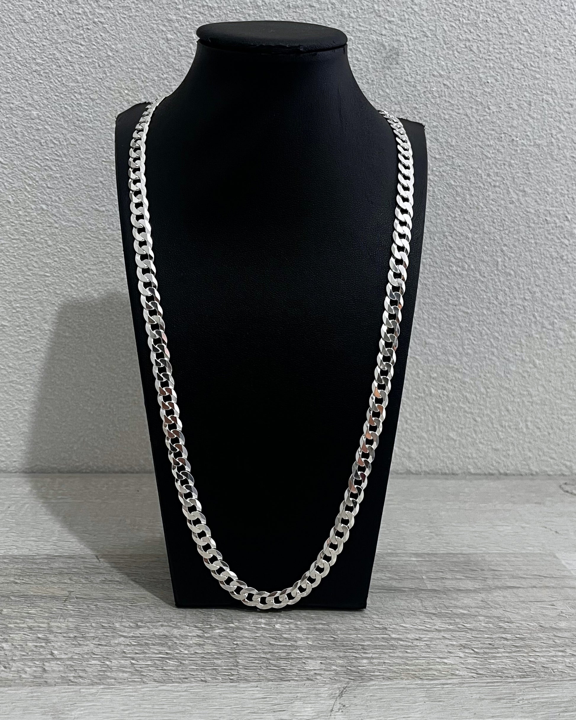 Cadena Cubana Lisa Plata