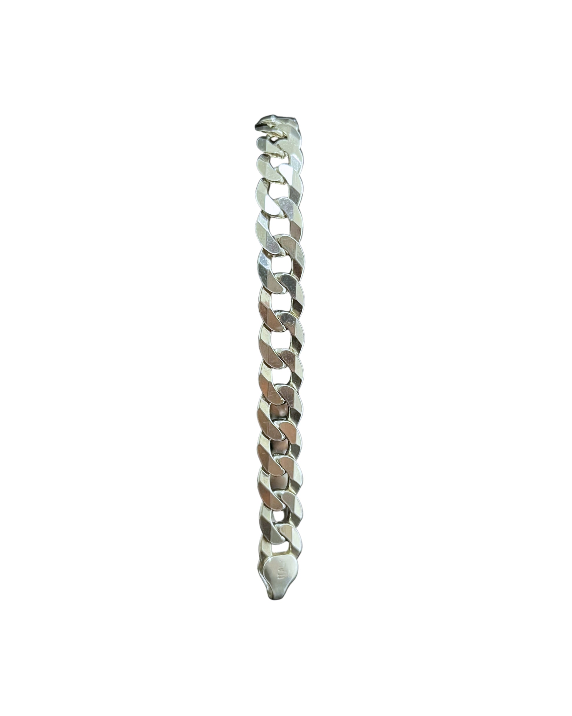 Pulsera Cubana Lisa Plata