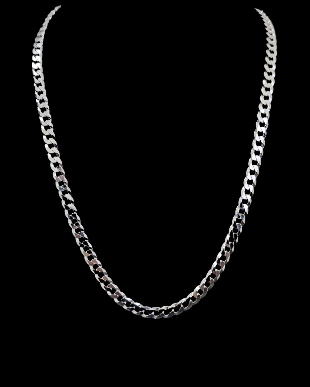 Cadena Cubana Lisa Plata